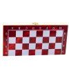51873 7 skladaci drevena hra 3v1 sachy backgammon dama 24x24cm
