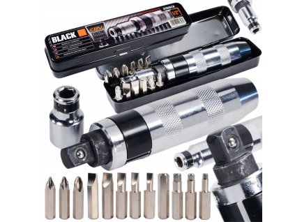 Rázový skrutkovač na uvoľňovanie 1/2" + 13 bitov