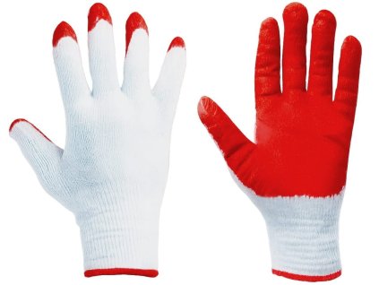 RUKAVICE VAMPIRKI ČERVENÉ