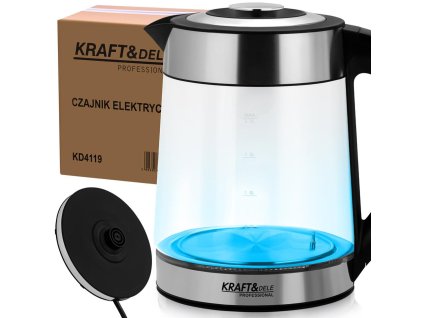 RÝCHLOVARNÁ KANVICA 2500 W 2 L S REGULÁCIOU TEPLOTY KD4119