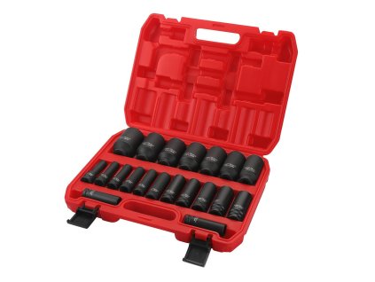 Sada nástrčných hlavíc 20 kusov 6-stranná 1/2" kd11794