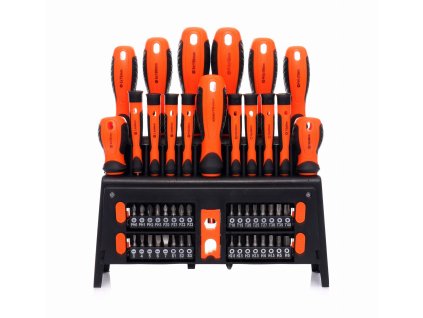 Sada skrutkovačov + magnetizér 50 ks. KD10950