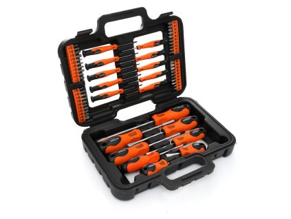 Sada skrutkovačov a bitov 58 ks. KD10903