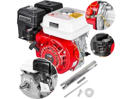 Spaľovací motor 7HP 19mm/20mm