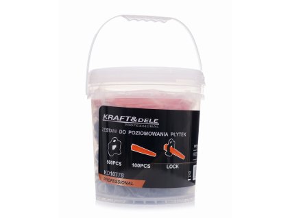 Súprava na vyrovnávanie dlaždíc 600 ks. KD10778