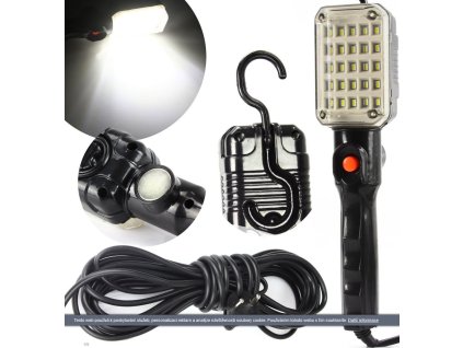 Screenshot 2021 09 17 at 11 37 15 Pracovní svítilna 25 LED, 230V s magnetem a hákem MAR POL Bonatrade