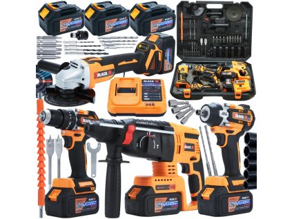 Screenshot 2025 01 24 at 09 13 51 OGROMNY ZESTAW NARZĘDZI AKU 3X 4AH 21V 4w1 MŁOT SZLIFIERKA WKRĘTARKA KLUCZ (53747) • Cena Opinie • Zestawy elektronarzędzi 17117747542 • Allegro