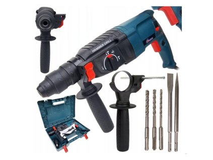 Vŕtacie a sekacie kladivo SDS-PLUS 2500W 2 hlavy