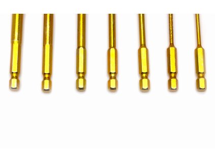 Vrtáky na sklo z karbidu volfrámu 7 ks. KD11250