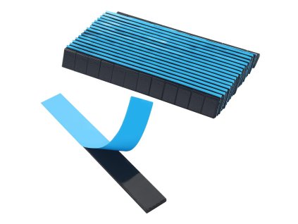 Závažia nalepené na hliníkových ráfikoch 12x5 g, 50 ks KD5905