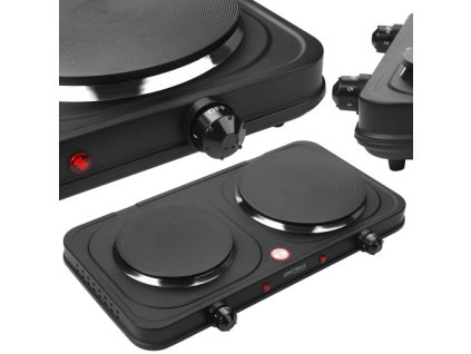 Elektrická dvojitá fritéza KD4166 s nastaviteľným výkonom 2600 W