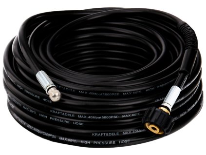 Odtoková hadica na čistenie 20 m - Pripojenie k umývačke riadu so závitom KD2059