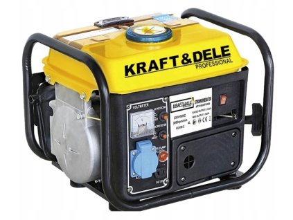 Benzínový generátor Kraft & Dele - 1,2 kW | 230 V