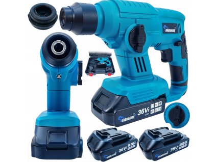 Screenshot 2025 05 07 at 15 12 33 MŁOTOWIERTARKA AKUMULATOROWA MŁOT UDAROWY 36V SDS 2 AKUMULATOR Y BATERIE (5906063480917) • Cena Opinie • Młotowiertarki 16146342455 • Allegro