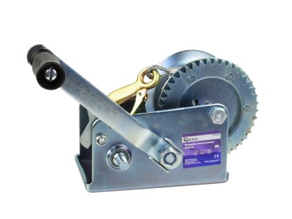 58086 horizontalni lanovy navijak 2500lb 1150kg klika 4