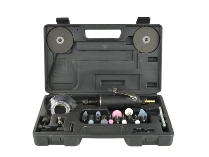 65640 pneumaticka bruska s trnem 75 mm s prislusenstvim 10