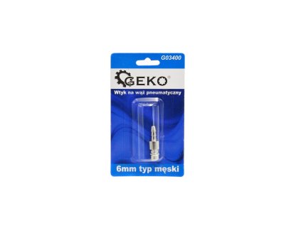 74184 zastrcka pro pneumatickou hadici 6 mm typ samec blistr 10 100