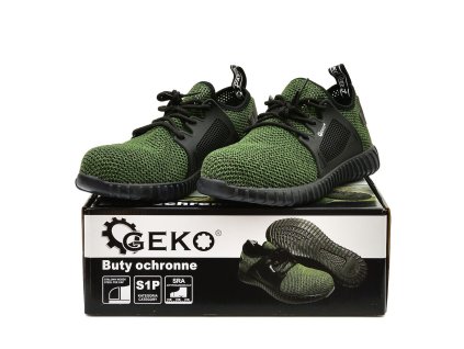 63813 ochranna obuv model c 10 zelena s1p velikost 42 5