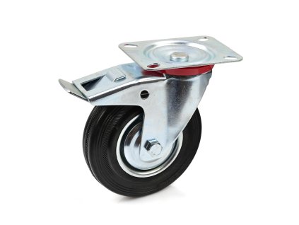 64347 otocne kolo s brzdou 125 mm 25