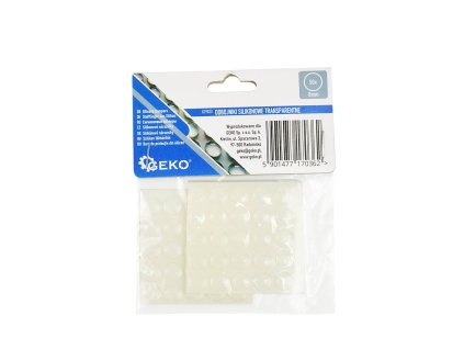 66603 pruhledne silikonove narazniky kulate pod nabytek 8 mm 50 ks 25 250