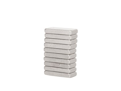 63117 neodymovy plochy magnet 10x4x1 5 mm 10