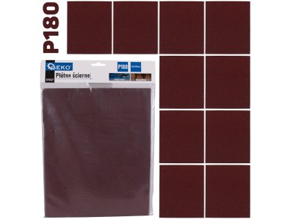 55530 brusny platno list 230x280mm p180 10 500