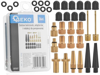 68613 sada koncovek adapteru a redukci pro pumpovani 36 ks 20 240