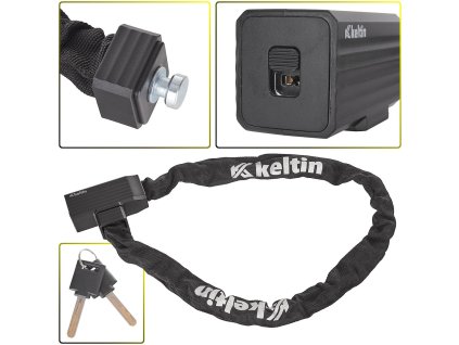 55569 cyklisticky zamek retez na klic 8 1200 mm 20