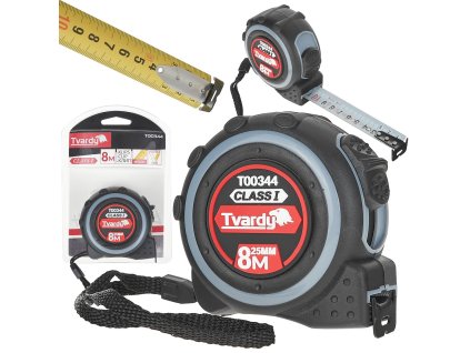 57078 dvoustranny nylonovy svinovaci metr 8 m 25 mm trida i 6 60