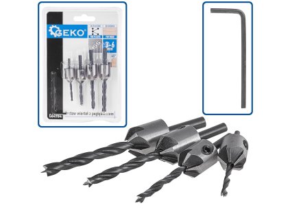 69450 sada vrtaku s prohlubovacem 5 ks 25 100