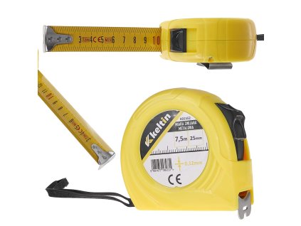 70806 svinovaci kovovy metr 7 5 m x 25 mm x 0 12 mm 60