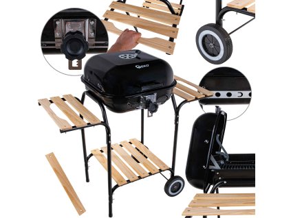 72450 uhlikovy gril s vikem a nastavitelnym rostem rost 40 x 40 cm 1