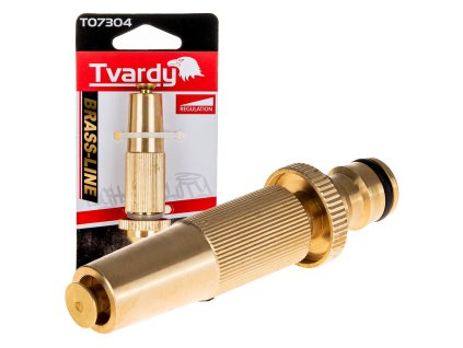 67449 rovna nastavitelna rozstrikovaci tryska brass line 10 80