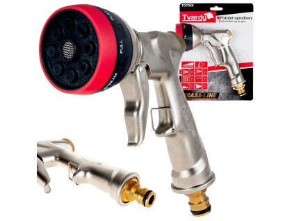 74034 zahradni pistole s 8 funkcemi brass line 10