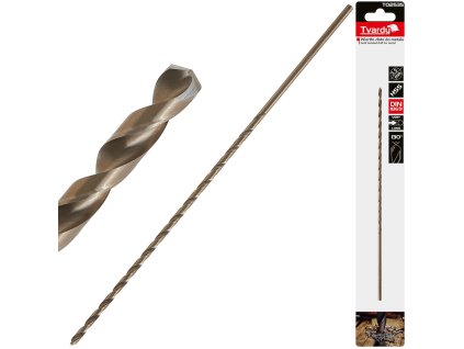 74448 zlate vrtak do kovu delka 3 5 x 210 mm hss din1869 50 200
