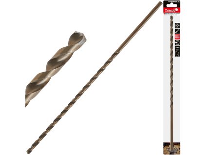 74469 zlate vrtak do kovu delka 8 0 x 390 mm hss din1869 25 100