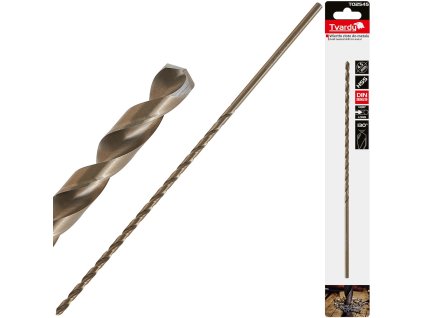 74481 zlate vrtaky do kovu delka 4 5 x 235 mm hss din1869 50 100 200