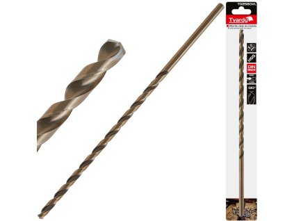 74493 zlate vrtaky do kovu delka 8 0 x 305 mm hss din1869 25 100