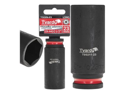 56541 dlouha nastrcna hlavice 1 2 6 hranna 23 mm cr mo 6 36