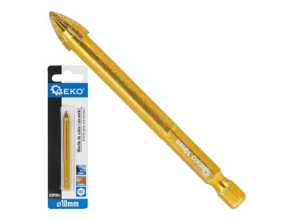 73434 vrtak do skla a keramiky hex 10 mm 500