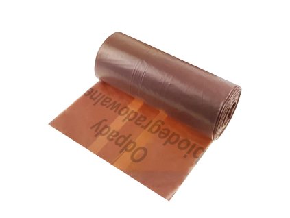 63702 odpadkove pytle bio velmi silne 120 l role 10 ks hnede