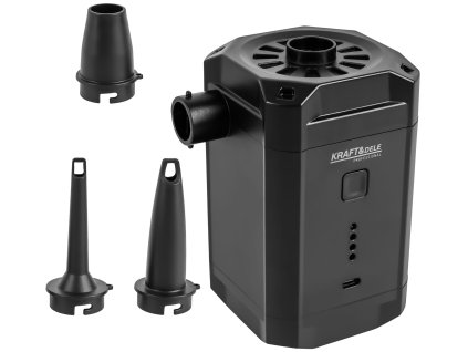 Nabíjacia vzduchová pumpa KD5501 5500mah s USB-c a vymeniteľnými nástavcami