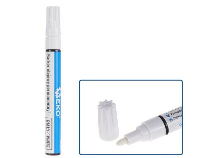 64773 permanentni olejovy fix bily 25 500