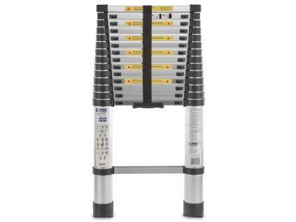 71769 teleskopicky hlinikovy zebrik 4 4 m 150 kg 1