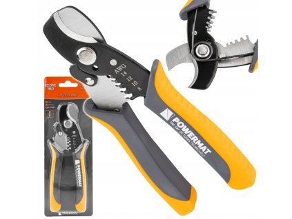 Kliešte na strihanie a odizolovanie drôtov 170 mm - 8-14 AWG (0,8-4 mm²)