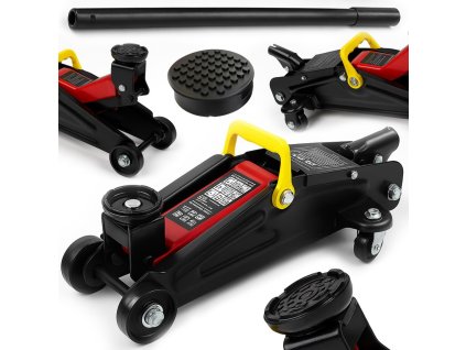 ZABA PODNOSNIK SAMOCHODOWY HYDRAULICZNY LEWAREK 2T NISKOPROFILOWY GUMA [1445] 1200