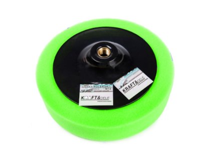 Leštiaca špongia 150 mm zelená kd3059