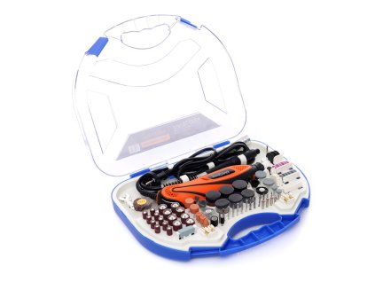 Mini mlynček 270 W + príslušenstvo 210 ks. KD10753