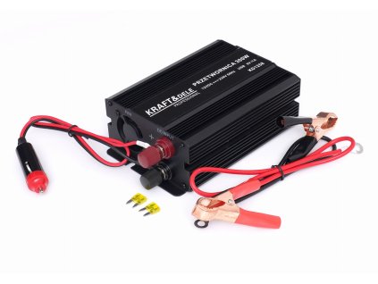 12 V na 230 V 300 W / 600 W menič s modifikovanou sínusovkou KD1258