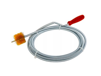 Odvodňovacia špirála pre rúry s kefou 6 mm x 3 m KD11768